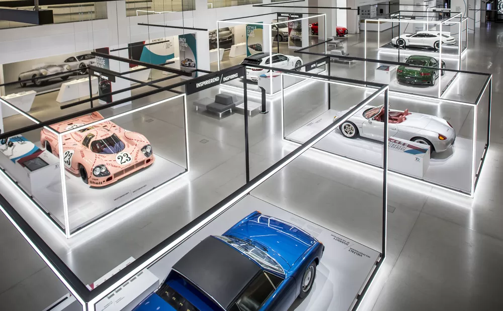Porsche открывает в Берлине выставку «70 лет спортивным автомобилям